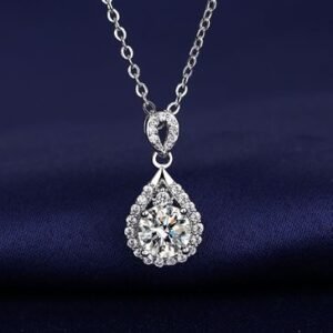 Zircon Stone Pendant Drop