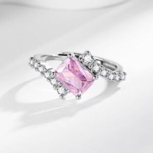 Zircon Stone Finger Ring 1628