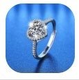 Zircon Stone Finger Ring 1225