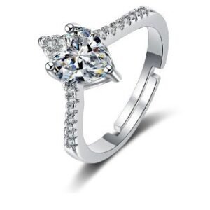 Zircon Stone Finger Ring P2430
